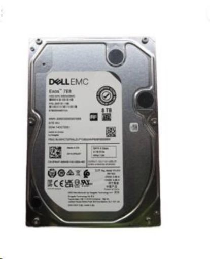 Obrázek DELL 8TB Hard Drive SATA 6Gbps 7.2K RPM 512e 3.5in CK T160