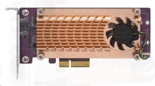 Obrázek QNAP QM2-2P-244A rozšiřující karta 2xM.2 NVMe 2280/22110 PCIe Gen2x4 pro PC i NAS