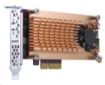 Obrázek QNAP QM2-2P-244A rozšiřující karta 2xM.2 NVMe 2280/22110 PCIe Gen2x4 pro PC i NAS