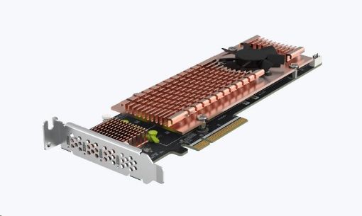 Obrázek QNAP QM2-4P-384 rozšiřující karta 4xM.2 NVMe 2280 PCIe Gen3x4 pro PC i NAS