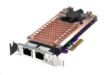 Obrázek QNAP QM2-2P2G2T rozšiřující karta 2x2,5GbE, 2xM.2 NVMe 2280 PCIe Gen3x2 pro PC i NAS