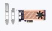 Obrázek QNAP QM2-2P2G2T rozšiřující karta 2x2,5GbE, 2xM.2 NVMe 2280 PCIe Gen3x2 pro PC i NAS