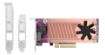 Obrázek QNAP QM2-2P10G1TB rozšiřující karta 1x10GbE, 2xM.2 NVMe 2280 PCIe Gen3x8 pro PC i NAS