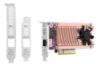 Obrázek QNAP QM2-2P10G1TB rozšiřující karta 1x10GbE, 2xM.2 NVMe 2280 PCIe Gen3x8 pro PC i NAS