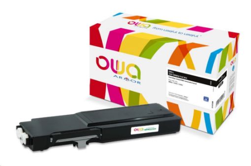 Obrázek OWA Armor toner pro DELL C2660, C2665, 3000 Stran, 593-BBBQ, černá/black