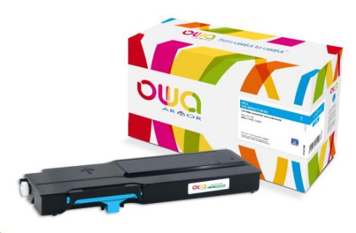Obrázek OWA Armor toner pro DELL C2660, C2665, 2000 Stran, 593-BBBN, modrá/cyan