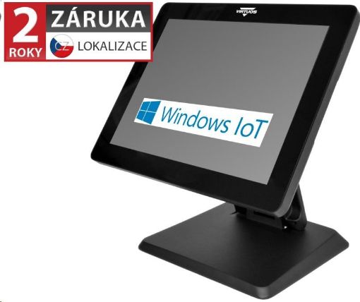 Obrázek Virtuos BPOS BP-1588, 15", i3-1011U, 8GB, 256GB SSD, Win11 IoT, černý