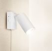 Obrázek Solight nástěnná lampička CELE, 1x GU10, bílá