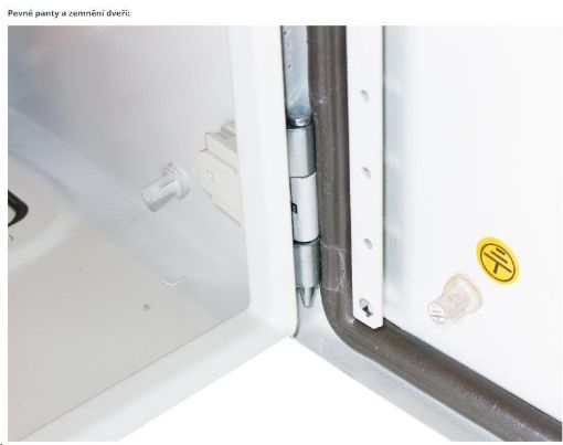 Obrázek XtendLan 19" univerzální rozvaděč s montážní deskou, krytí IP66, šířka 300mm, hloubka 210mm, výška 400mm, šedý