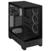 Obrázek ASUS case A31 PLUS TG ARGB, Mid Tower, Průhledná bočnice, 4x120mm ARGB Fan, ARGB Hub, černá