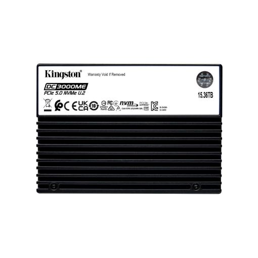 Obrázek Kingston 15,36TB SSD Data Centre DC3000M (Mixed Use) Enterprise U.2 PCIe 5.0 NVMe Enterprise SSD