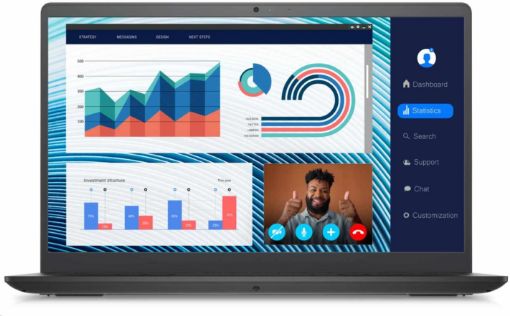 Obrázek DELL NTB Vostro 3420|i5-1135G7|8GB|512GB SSD|14.0"FHD|GeForce MX350|FgrPr |3 Cell|65W|Backlit Kb|W11P|3Y NBD