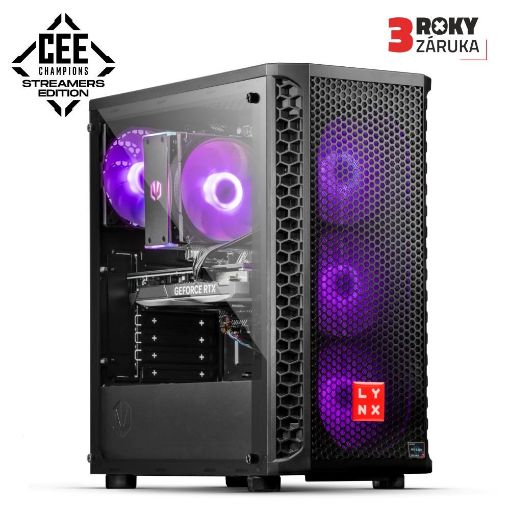 Obrázek LYNX eSuba Ultra i5 14400F 32GB 1TB SSD NVMe RTX 5070 12G W11 Home