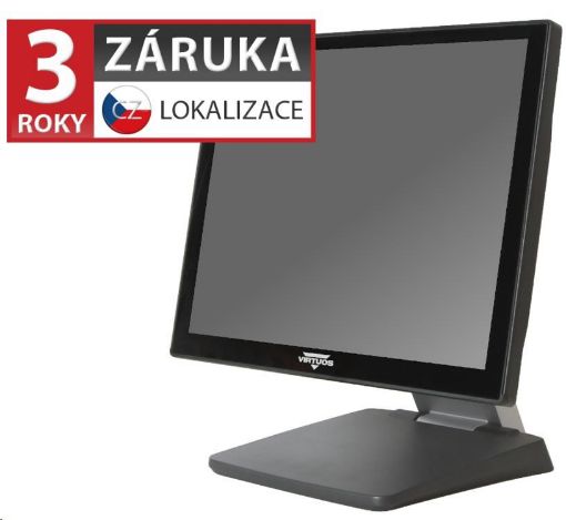 Obrázek Virtuos 15'' LCD AerXmonitor XM-3015, dotykový, kapacitní, USB