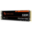 Obrázek SEAGATE SSD 4TB FIRECUDA 530R, M.2 2280, PCIe Gen4x4, NVMe 1.4, R:7400/W:6800MB/s