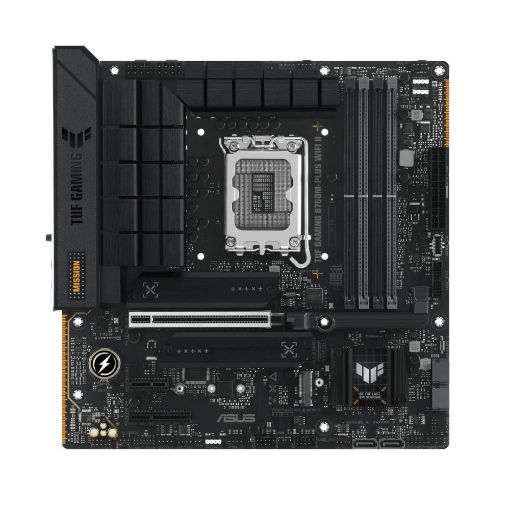 Obrázek ASUS MB Sc LGA1700 TUF GAMING B760M-PLUS WIFI II, Intel B760, 4xDDR5, 1xDP, 1xHDMI, WI-FI, mATX