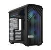 Obrázek FRACTAL DESIGN skříň Torrent Compact RGB Black TG Light Tint, USB 3.1 Type-C, 2x USB 3.0, bez zdroje, E-ATX