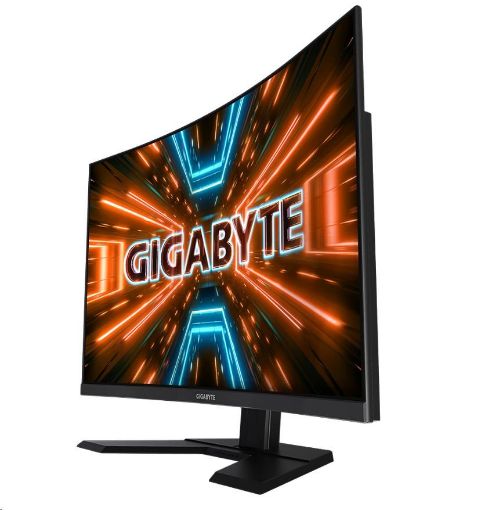 Obrázek GIGABYTE LCD - 31.5" Gaming monitor G32QC A, Prohnutý VA1500R, 2560x1440 QHD, 165Hz, 3000:1, 350cd/m2, 1ms, 2xHDMI, 1xDP