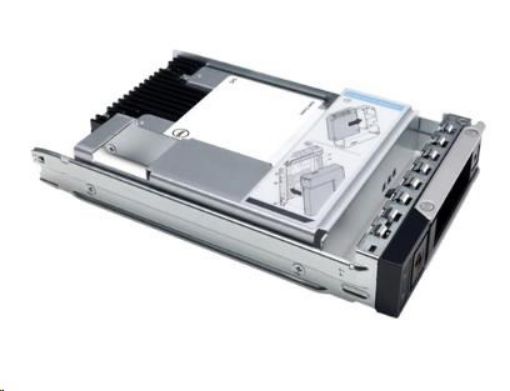 Obrázek DELL 960GB SSD SATA 6Gbps Mixed Use 512e 2.5in with 3.5in HYB carrier 3DWPD CK pre T160