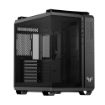 Obrázek ASUS case TUF GAMING GT502 HORIZON, Mid Tower, průhledná bočnice, 4x 120mm ARGB Fan, černá