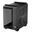 Obrázek ASUS case TUF GAMING GT502 HORIZON, Mid Tower, průhledná bočnice, 4x 120mm ARGB Fan, černá