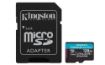 Obrázek Kingston MicroSDXC karta 128GB Canvas Go! Plus, R:200/W:160MB/s, Class 10, UHS-I, U3, V30, A2 + Adaptér
