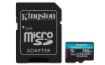 Obrázek Kingston MicroSDXC karta 256GB Canvas Go! Plus, R:200/W:160MB/s, Class 10, UHS-I, U3, V30, A2 + Adaptér