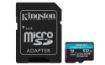 Obrázek Kingston MicroSDXC karta 512GB Canvas Go! Plus, R:200/W:160MB/s, Class 10, UHS-I, U3, V30, A2 + Adaptér