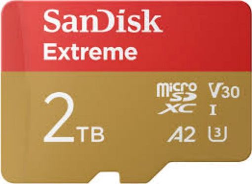 Obrázek SanDisk micro SDXC karta 2TB Extreme (240 MB/s A2 UHS-I U3 V30) + adaptér