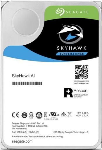 Obrázek SEAGATE HDD SKYHAWK AI - 8TB SATAIII 7200RPM, 256MB cache