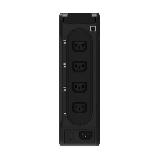 Obrázek Eaton 3P Ellipse UPS USB IEC, 900 VA, 540 W, Vstup: C14, Výstupy: (3) C13, (1) Pouze přepěťová ochrana C13, USB nabíjení