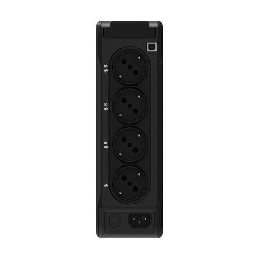 Obrázek Eaton 3P Ellipse UPS DIN USB, 1300 VA, 840 W, Vstup: C14, Výstupy: (3) Typ E, (1) Pouze přepěťová ochrana Typ E, Tower