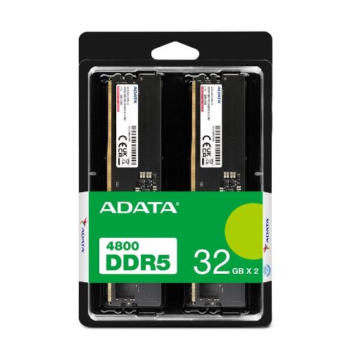 Obrázek ADATA DIMM DDR5 32GB (Kit of 2) 4800MHz CL40 Dual Tray