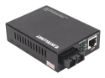 Obrázek Gigabit PoE+ Media Converter, 1000Base-T RJ45 Port to 1000Base-LX (SC) Single-Mode, 20 km (12.4 mi.), PoE+ Injector
