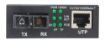 Obrázek Gigabit PoE+ Media Converter, 1000Base-T RJ45 Port to 1000Base-LX (SC) Single-Mode, 20 km (12.4 mi.), PoE+ Injector