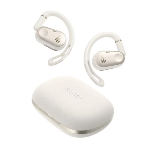 Obrázek EDIFIER bezdrátové sluchátka Comfo Flex, Open-ear, Bluetooth, bílá