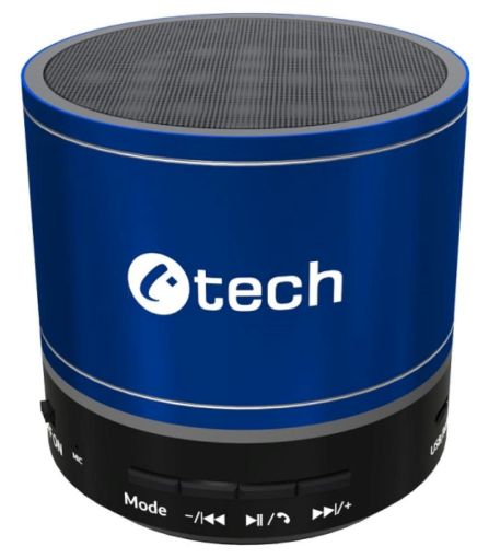 Obrázek C-TECH repro SPK-08L, bluetooth, modrá