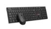 Obrázek C-TECH klávesnice s myší WLKMC-03, Bezdrátový set 2.4GHz, CZ, Černá