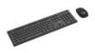 Obrázek C-TECH klávesnice s myší WLKMC-03, Bezdrátový set 2.4GHz, CZ, Černá