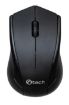 Obrázek C-TECH myš WLM-07, bezdrátová, 1200DPI, 3 tlačítka, USB nano receiver, černá