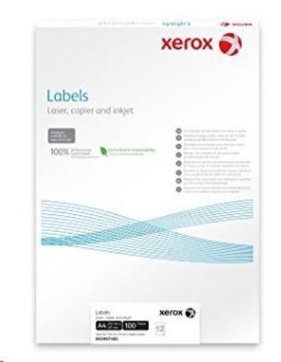 Obrázek Xerox Labels 21UP 63.5x38.1 (160g/100listů)