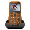 Obrázek EVOLVEO EasyPhone XR, mobilní telefon pro seniory s nabíjecím stojánkem, oranžová