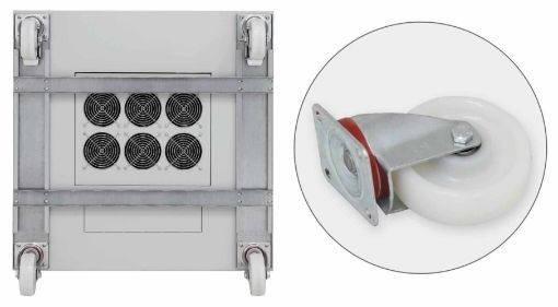 Obrázek TRITON Kolečka s vyztužujícím rámem 600x1100 pro RMA/RZA nosnost 450 kg