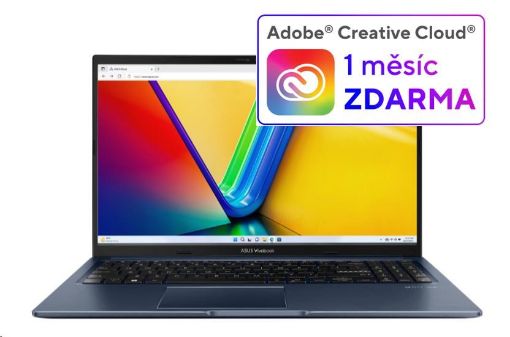 Obrázek ASUS NTB Vivobook 15 (X1502VA-NJ596W), i5-13420H, 15.6" 1920 x 1080, 8GB, 512GB SSD, Intel HD, W11 Home, Blue