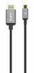 Obrázek Manhattan kabel USB-C na HDMI, USB-C Male na HDMI Male, 1m, černá
