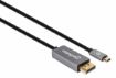 Obrázek Manhattan kabel USB-C na DisplayPort 1.4, USB-C Male na DisplayPort Male, 2m, černá