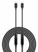 Obrázek MANHATTAN Kabel USB-C Male to Male, USB 3.2 Gen 2 Type-C Active Device Cable, 3m, pozlacené koncovky, černá