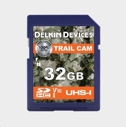 Obrázek Delkin SDHC Trail Cam R100/W30 U3 (V30) 32GB