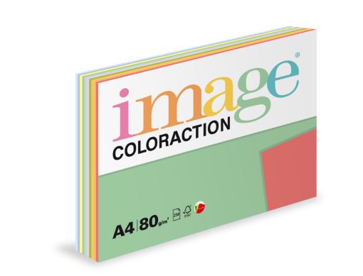 Obrázek Antalis Papír Image Coloraction TOP mix  10x25 A4 (80g/250ks)