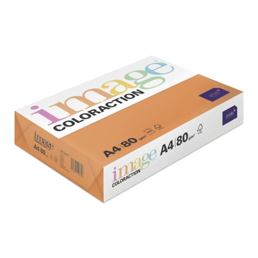 Obrázek Antalis Papír Image Coloraction Amsterdam - cihlově oranžová (OR43) A4 (80g/500ks)